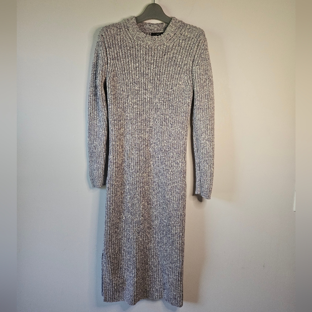 J. Crew Light Purple Midi Sweater Dress